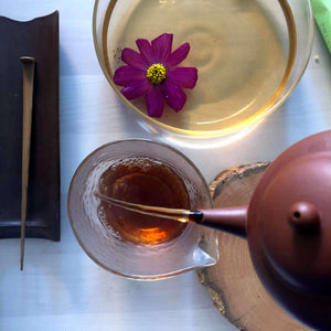 Handcrafted Shui Ping-Shaped Yixing Teapot (紫砂水平壶）