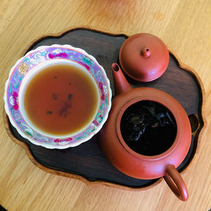 Liu Bao Fermented Tea (Guangxi, Vintage 2019)